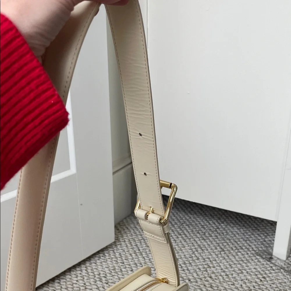 Arket Cream Women's Shoulder Bag - Picture 13 of 14